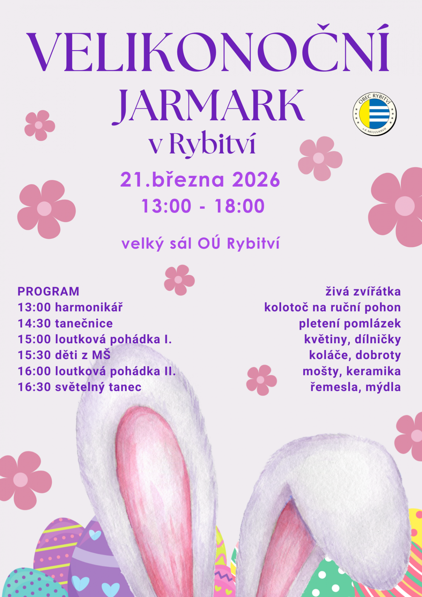 Velikonoční jarmark 21. 3. 2026