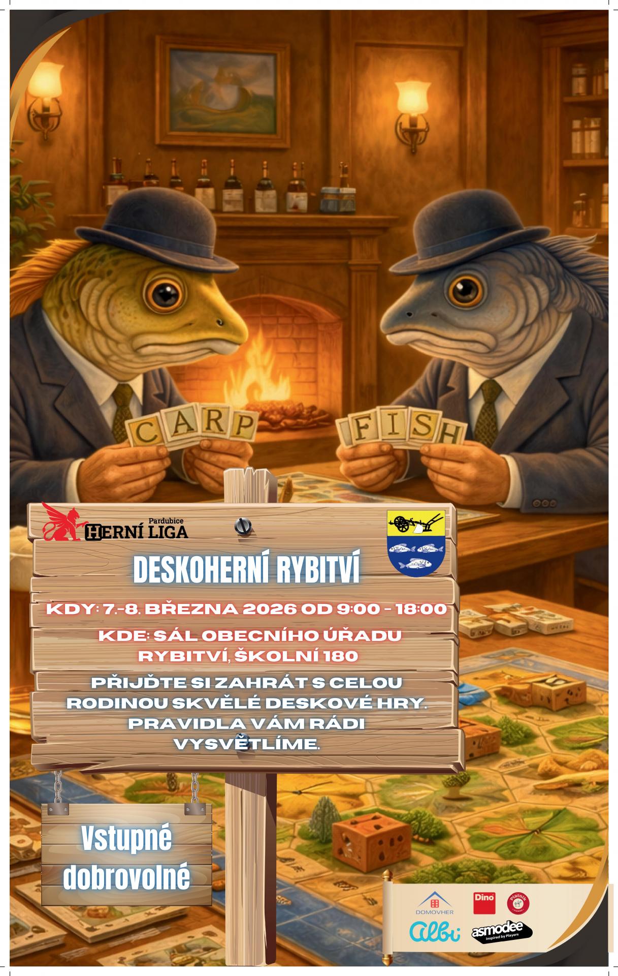 Diskoherní Rybitví 7. a 8. 3. 2026