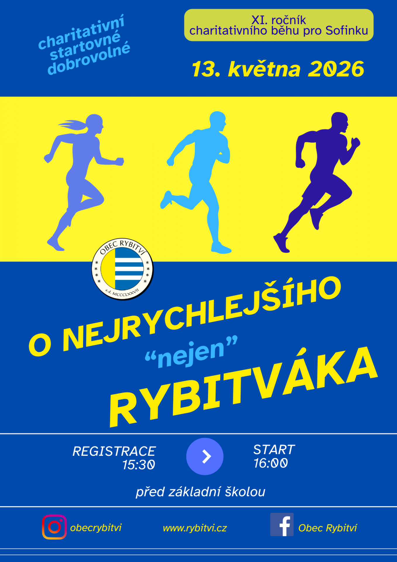 O nejrychlejšího Rybitváka 2026