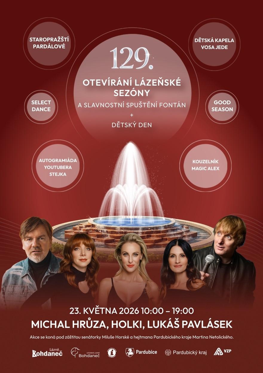Otevírání lázeňské sezóny 23. 5. 2026